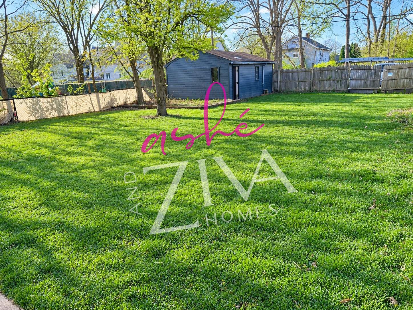 Backyard at 1709 Freeman