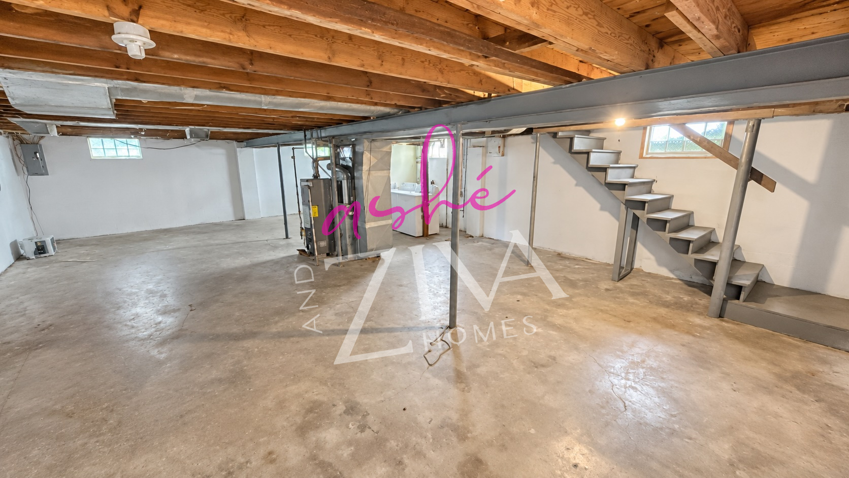 Basement at 1709 Freeman